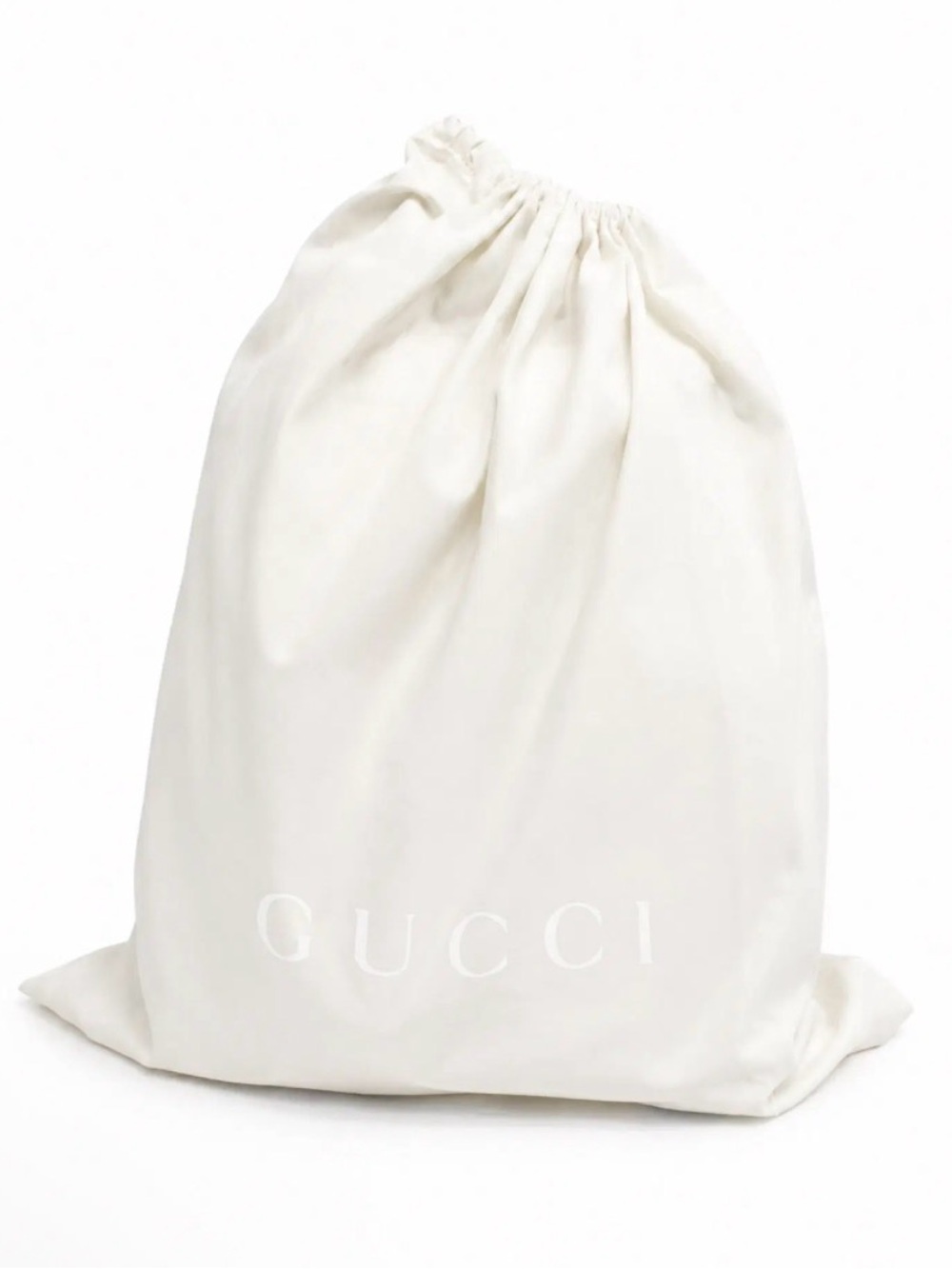 Gucci Large Cream Drawstring Dustbag